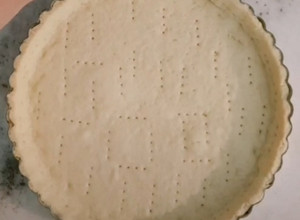 Una foto de Masa de tarta dulce sin manteca