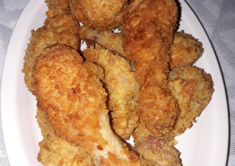 Resep Ayam  Goreng  Tepung Keju  oleh MutiaPS Cookpad