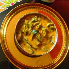 A picture of Bendikai (Okra) Gojju.
