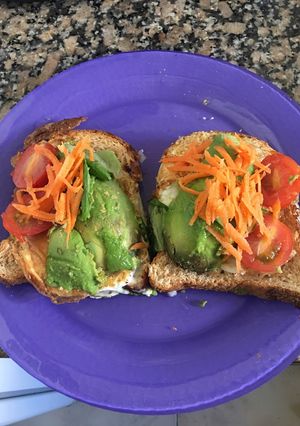Una foto de Merienda proteica y saludable