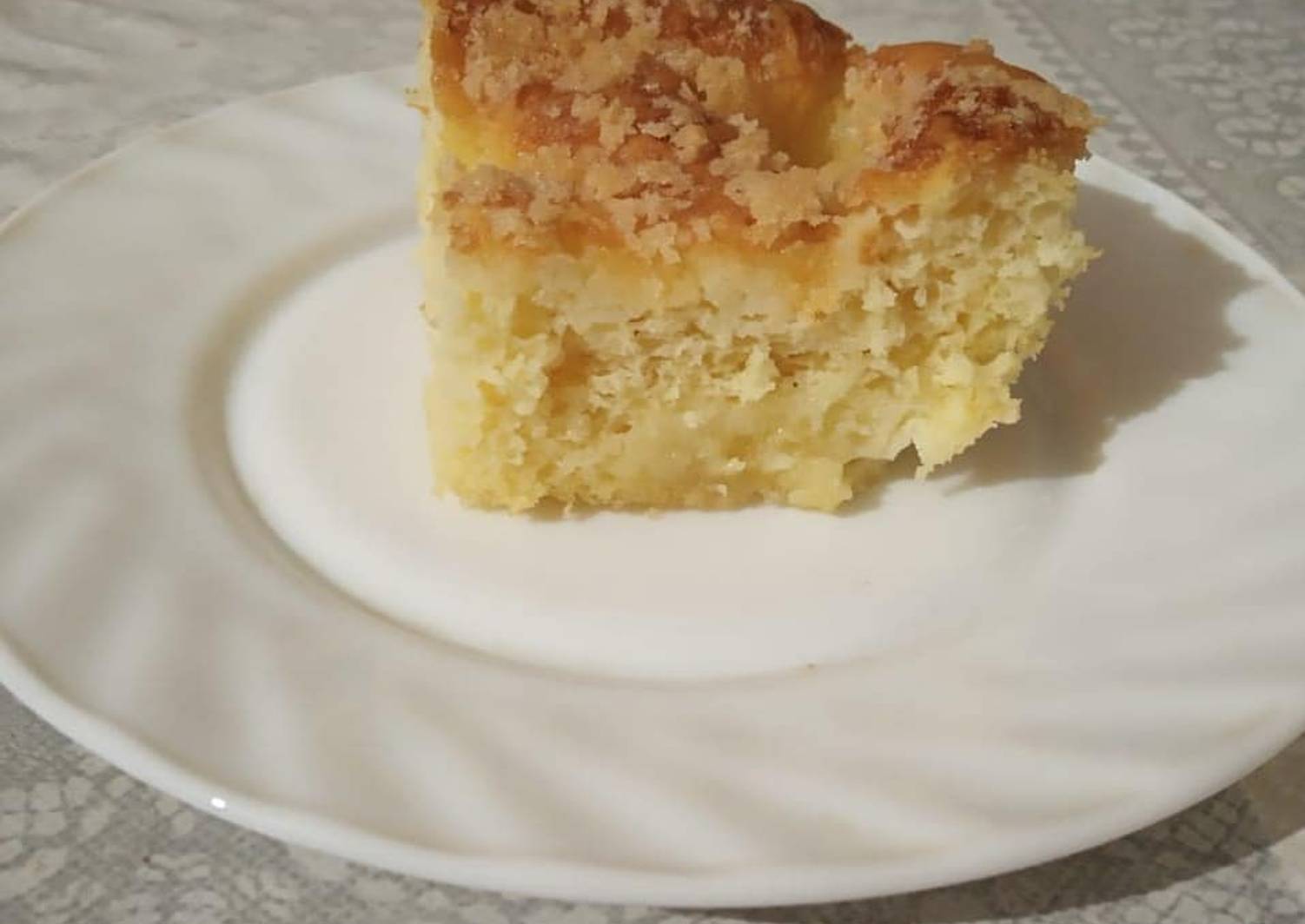 Французский сахарный пирог. Сахарный пирог. Французский сахарный пирог со сливками рецепт.