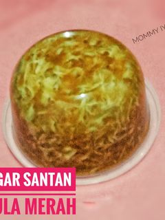 Foto resep Agar Santan Gula Merah