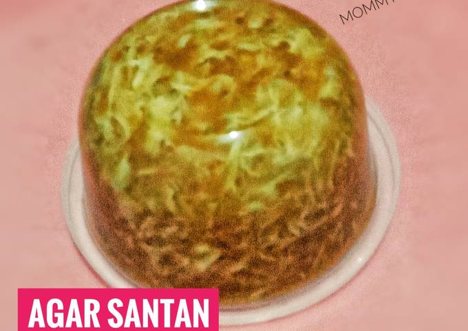 Agar Santan Gula Merah