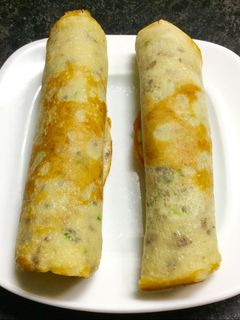 Hình của món Bánh cuộn thịt bò.