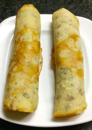 Hình của món Bánh cuộn thịt bò.