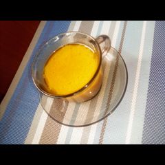 A picture of Kienyeji chicken broth.