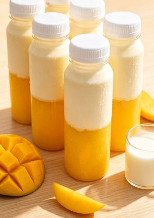 Foto resep Susu Puding Mangga Sedot