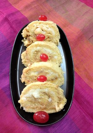 ब्रेड स्विस रोल (Bread Recipe In Marathi) रेसिपी चे मुख्य फोटो 