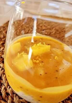 Foto de Pudim de Chia Tropical