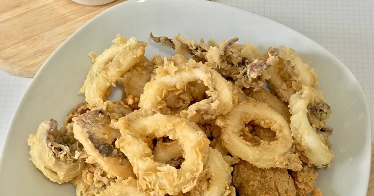 Resep Cumi Sotong Goreng Tepung Oleh Tinakitchen Cookpad