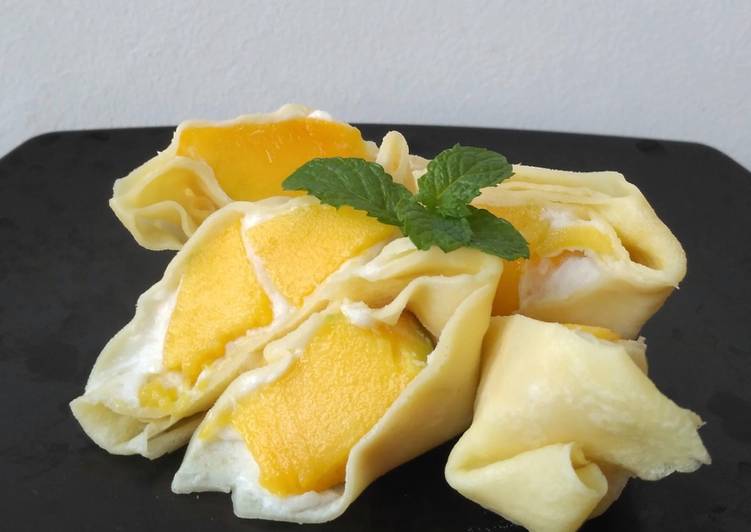 Cara Gampang Menyiapkan Mango Pancake ????, Lezat