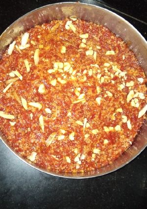 A picture of Gajar Ka Halwa.