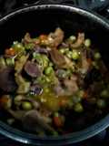 Mollejas de Pollo -Guisadas y con Verduras-