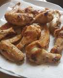 Alitas de pollo al sartén