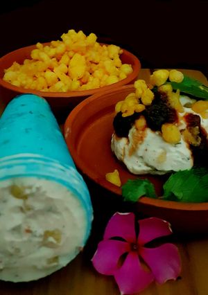 A picture of Frozen Boondi Yogurt.