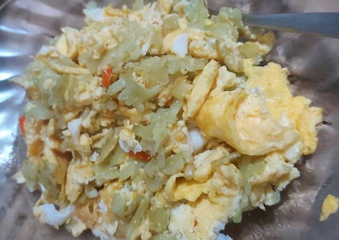Resep Tumis pare telur simple yang Lezat Sekali