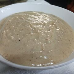 A picture of Cassava arrowroot porridge.