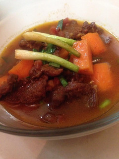 Hình của món Bò sốt vang.