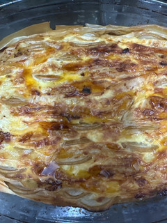 Una foto de 621. Tarta de pera y queso gorgonzola (principal verdura)