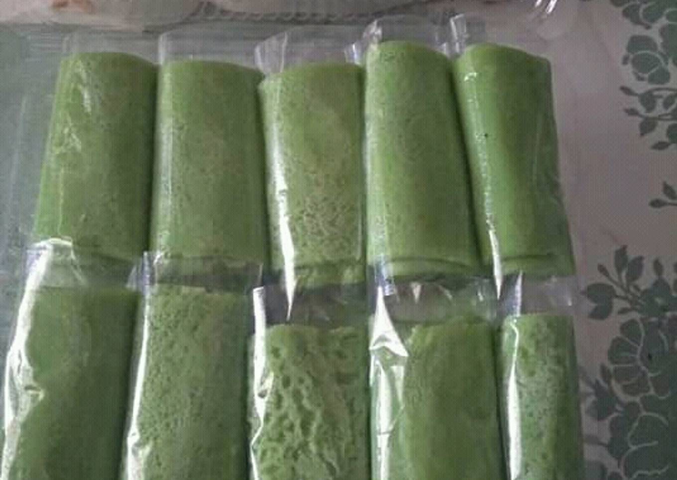 Kue Dadar Gulung Pandan Suji