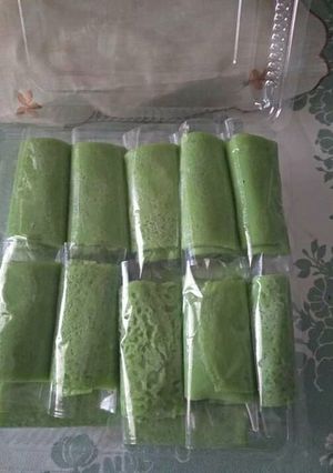 Foto resep Kue Dadar Gulung Pandan Suji