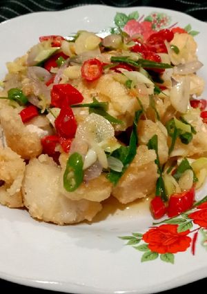 Foto resep Tahu sambel matah