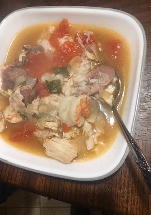 A picture of Gumbo (southern style).