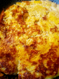 Una foto de Tortilla de coliflor