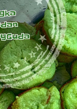 Foto resep Bingka Pandan Tepung Beras