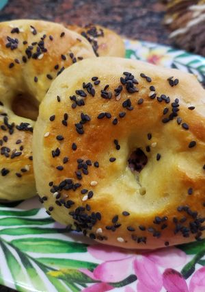 Una foto de Bagels