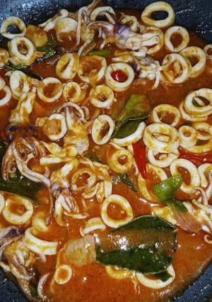 Foto resep Cumi Saus Padang