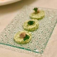 A picture of Parsley butter / Truffle Butter.