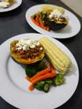 Stuffed gem squash