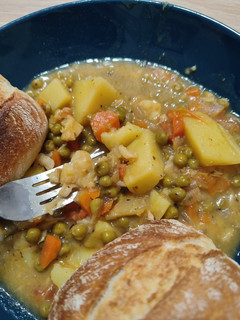 Una foto de Guiso de bacalao con patatas