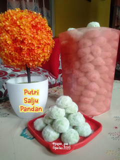 Foto resep Putri Salju Pandan