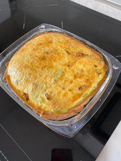 Foto principal de Tarta de queso y puerros