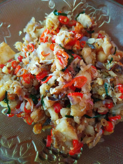 Foto resep Ikan Asin Jambal sambal Matah