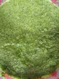 Frozen green sofrito cubes
