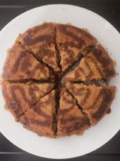عکسی از دستور کیک گردویی