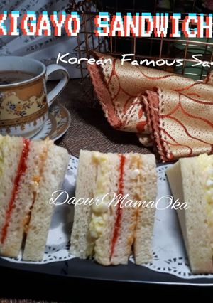 Foto resep Inkigayo sandwich(Korean Famous Sandwich)