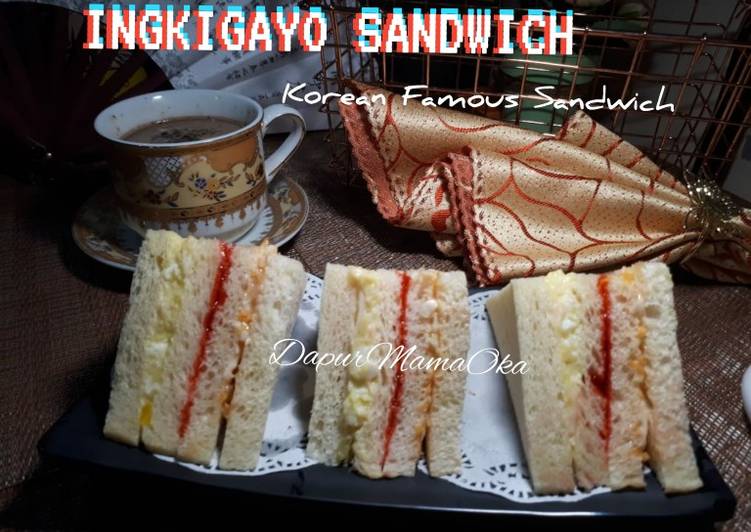 Inkigayo sandwich(Korean Famous Sandwich)