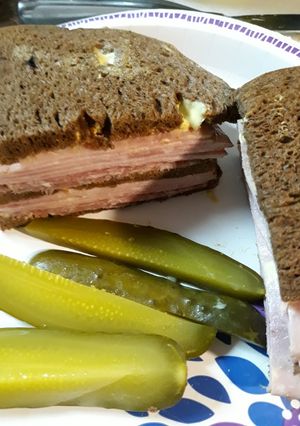 A picture of One Delicious Sandwich.