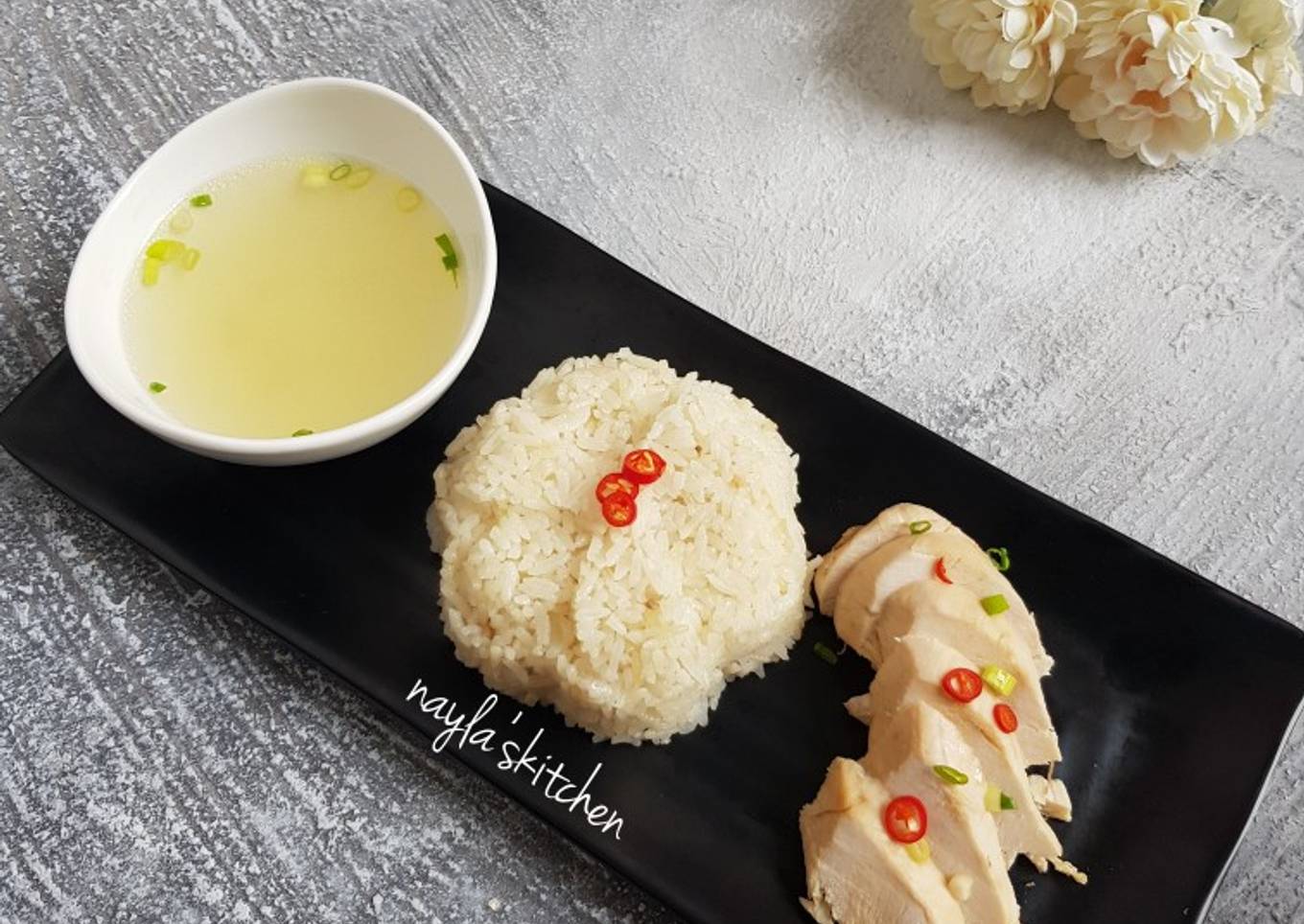 Nasi Ayam Hainan