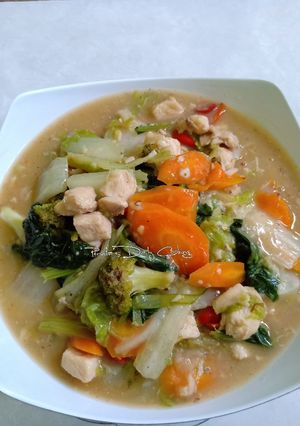 Foto resep Capcay Kuah Pedas