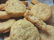 Una foto de scones sin huevo