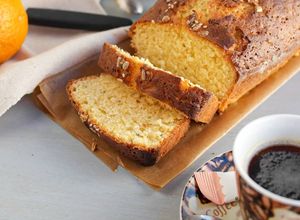 Foto de Bolo de laranja e mix de sementes 🍊