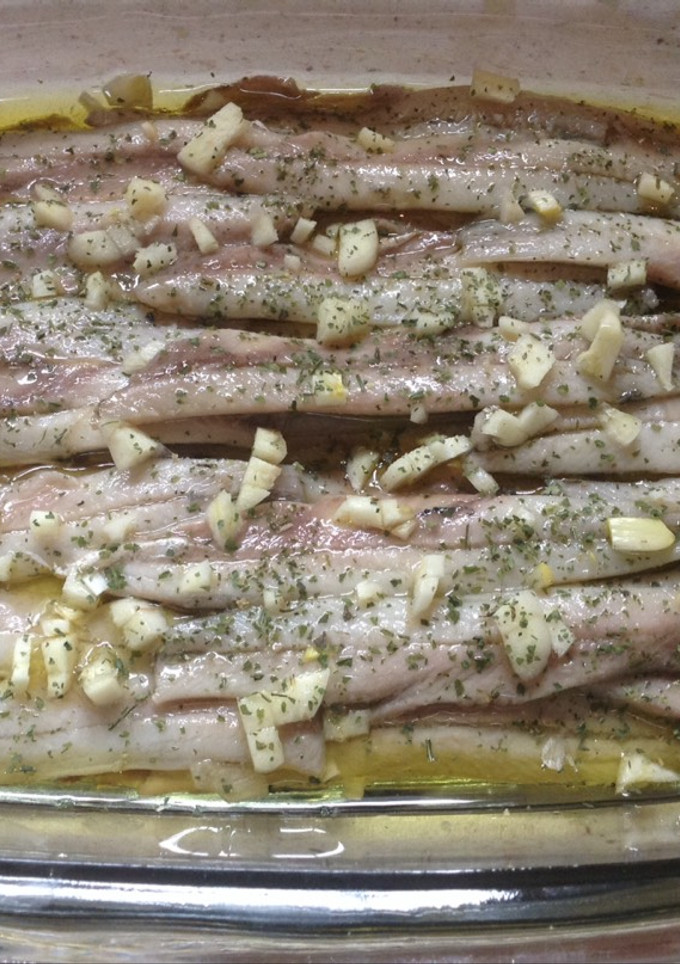 Una foto de Boquerones en vinagre