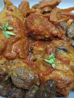 عکسی از دستور مرغ مجلسی