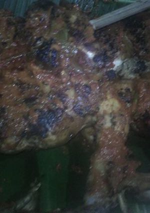 Foto resep Ayam panggang bumbu rujak