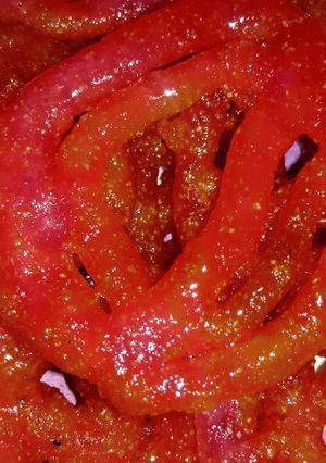 A picture of Red Jalebi.